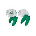 thumbnail image 2 of RUINIXCW Kids Toddler Baby Boy Birthday Dinosaur Outfit 1 2 3 4 5 6 Years Birthday Spring Fall Winter Clothes Crewneck Sweatshirt and Jogger Pants Set, 2 of 7