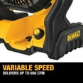 thumbnail image 3 of DEWALT 20V MAX Jobsite Cordless Fan DCE512B - Portable, Bare Tool Only, 3 of 6