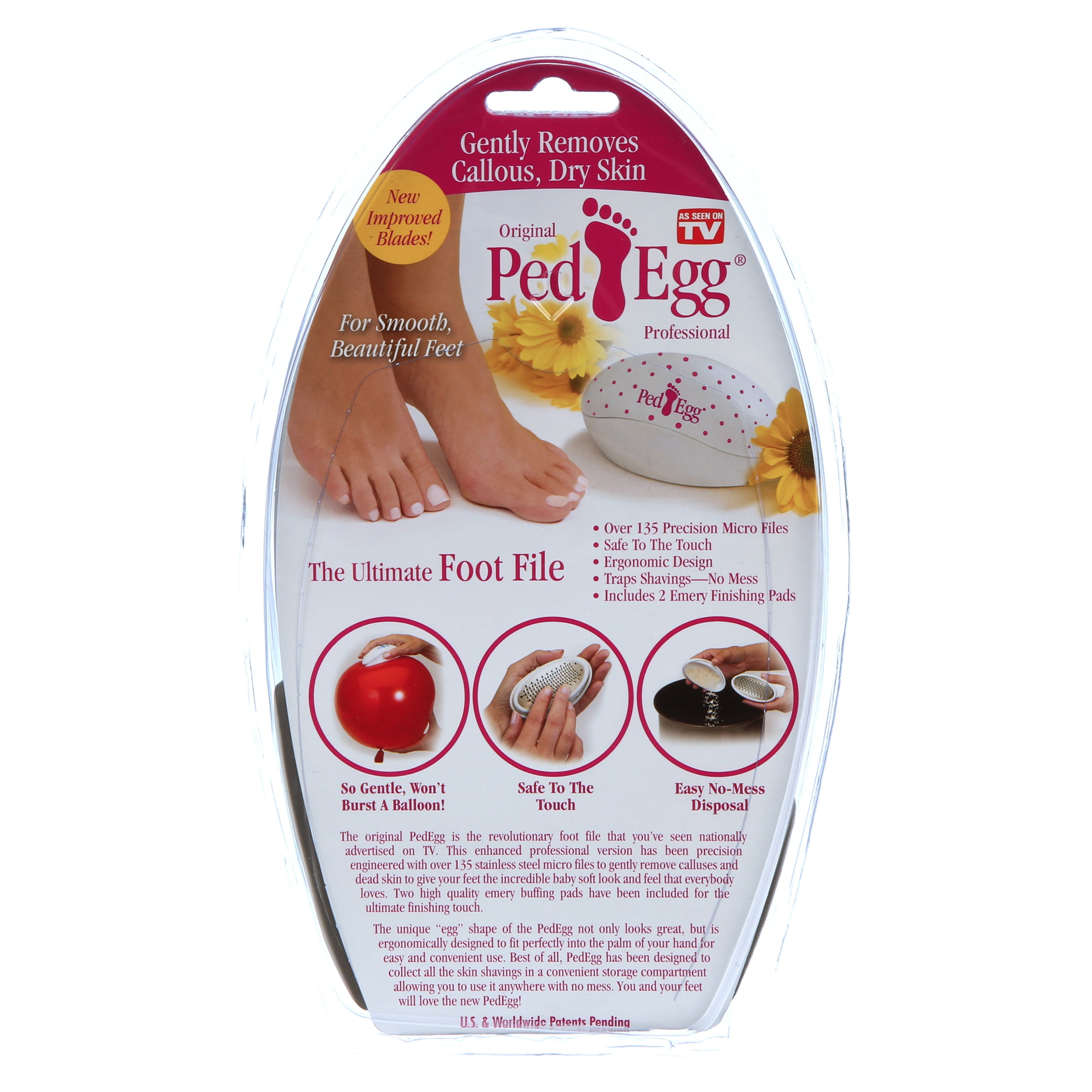 Ped Egg Foot File: The Tried and True Way To Get Callus-Free Feet