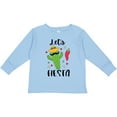 thumbnail image 3 of Inktastic Cinco De Mayo Let's Fiesta Cute Cactus with Sombrero Boys or Girls Long Sleeve Toddler T-Shirt, 3 of 5