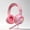 Pink, variant on Wired USB Gaming Headset with RGB Lighting on Earcups, Adjustable Noise Canceling Microphone, for PC Gaming Music Online Classes, Multiple Colors