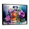 thumbnail image 2 of Designart "Perfume Vibrant gracefulness IV" Fashion Floater Framed Canvas Wall Art, 2 of 7
