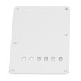 thumbnail image 1 of Backplate 2Pcs Electric Guitar Back Cover Plate 6 Holes Robust Exquisite Looking Guitar Pickguard Backplate, 1 of 7