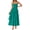 Green, variant on Women'S Summer Boho Strapless Maxi Dress Casual Sleeveless Off Shoulder Beach Long Sundress Violet M
