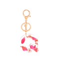 thumbnail image 1 of 1pcs Keychain ,letter A - Z Keychain Accessories Cute Crystals Keyring Initial Key Ring For Women, 1 of 1