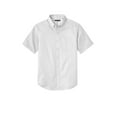 thumbnail image 4 of Port Authority W809 Short Sleeve SuperPro React Twill Shirt, White, S, 4 of 5