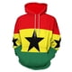 thumbnail image 2 of Sudadera con capucha deportiva con la bandera de la nación de Haití para hombre y mujer, sudadera holgada informal con estampado 3D de moda para primavera y otoño e invierno, 2 of 5