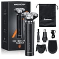 thumbnail image 1 of Rasuradora para Hombre Recargable,Afeitadora El&eacute;ctrica Hombre con Pantalla LED, Shaver Impermeable IPX6 para Afeitado en Seco y H&uacute;medo, 1 of 7