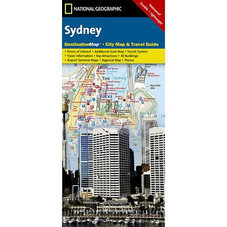 National Geographic Destination City Map Sydney Map, (Paperback)
