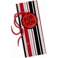 thumbnail image 4 of wqlpp-56 Pouces Sac Cadeau en Plastique Surdimensionné pour Toutes Occasions (Rayures Rouges, Argentées et Noires, pour Vous) pour Noël, Saint-Valentin, Anniversaires, Fête des Pères, Baby Showers et Graduations, 4 of 4