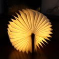 thumbnail image 2 of Lámpara de libro, luz de humor plegable, novedosa luz nocturna LED USB de gran capacidad recargable, ideas de regalos para decoración del hogar y la oficina 10*8*2,5 cm, 2 of 4