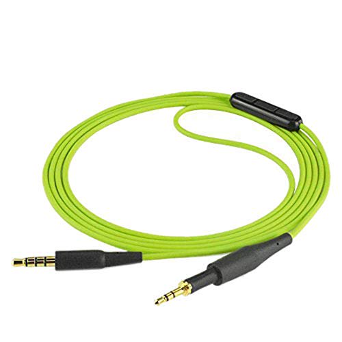 Adhiper AKG K450 Replacement Audio Cable Headphone Extension Green