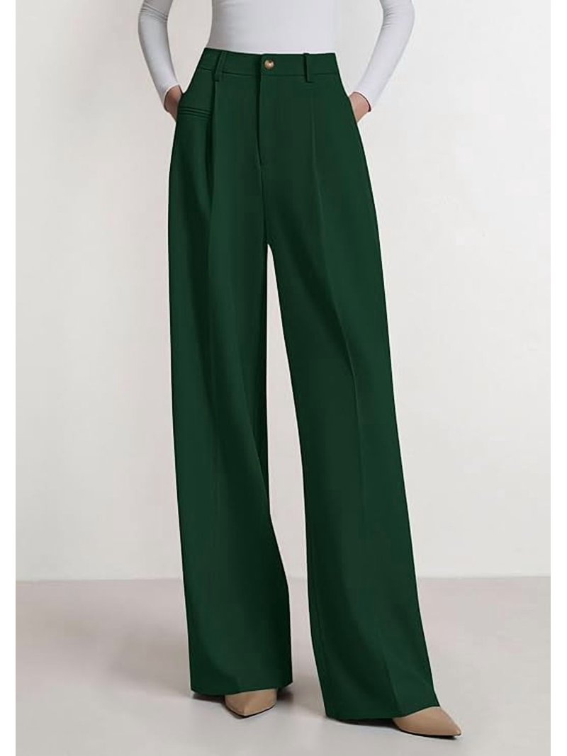 dark green dress pants womens Two-Pocket DPYP Dress Pant Yoga Pant