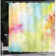thumbnail image 4 of Ambesonne Colorful Shower Curtain, Cloudy Milky Way Boho, 69"Wx75"L, Multicolor, 4 of 5