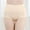 Beige, variant on TMOYZQ Cotton Underwear for Women High Waist Seamless Briefs Breathable Tummy Control No Show Ladies Panties