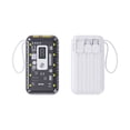 thumbnail image 4 of Bearachild Caja portátil del equipo 10000mAh del banco del poder del ABS con la capacidad grande que no calentará ni dañará el teléfono Electrónica blanco, 4 of 6