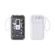 thumbnail image 4 of Bearachild Caja portátil del equipo 10000mAh del banco del poder del ABS con la capacidad grande que no calentará ni dañará el teléfono Electrónica blanco, 4 of 6