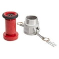 thumbnail image 6 of 2" Camlock Fire Nozzle - Aluminum Coupling & Plastic Nozzle - 100 PSI, 60 GPM - Fog, Stream, Off Positions - 2 Inch Camlock Hose Fitting, 6 of 6