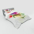thumbnail image 3 of Ambesonne Flower Bedding Set 3 Pcs, Blooming Orchid Pastel, Twin, Multicolor, 3 of 3