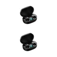 thumbnail image 2 of Cateissary Auriculares intrauditivos compatibles con Bluetooth con micrófono Negro 2Conjunto, 2 of 6