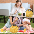 thumbnail image 7 of Herdesigns Noodles Insulated Lunch Bag Neoprene Lunch Box for Women Men Soft Cooler Bag Funny Food Washable Lunch Tote for Work Outdoor Picnic, 7 of 7
