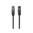 thumbnail image 2 of Monoprice XLR Male to XLR Female Cable [Microphone & Interconnect] - 1.5 Feet | Gold Plated, 16AWG - Stage Right Series, 2 of 6