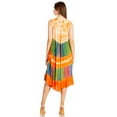 thumbnail image 2 of Sakkas Palm Tree Tie Dye Caftan Dress / Cover Up - Blush - One Size, 2 of 5