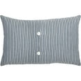 thumbnail image 5 of VHC Brands Sawyer Mill Blue Farmhouse Throw Pillow for Living Room Sofa Couch Chair Accent for Bedroom Rustic Decor 14x22, 5 of 5