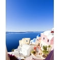 thumbnail image 2 of Santorini Greek Island Scene Wall Mural by Wallmonkeys Peel and Stick Graphic (36 in H x 29 in W) WM113509, 2 of 4