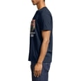 thumbnail image 2 of 250 Years America Anniversary 1776-2026 USA Flag Navy Blue Graphic T Shirts for Men, Patriotic Crewneck Tee as Holiday Gift - S, 2 of 3
