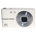 thumbnail image 2 of MAKATA Compact Digital Camera 50MP 16X Zoom HD 1080P - Point and Shoot Digital Camera 32GB Two Batteries - Kids Camera for Boys Girls Toddler Kids Students Beginners - Birthday or Holiday Gift (WHITE), 2 of 10