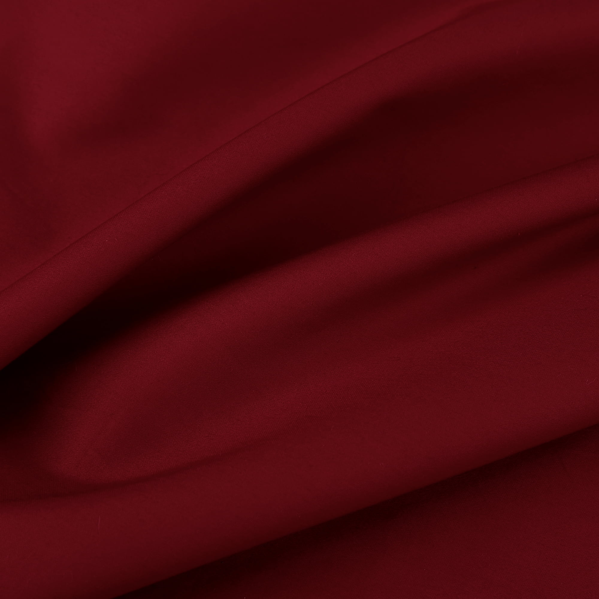 Unique Bargains Egyptian Cotton Zipper Long Body Pillow Cover Dark Red 20" x 48"