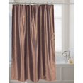 thumbnail image 5 of "Shimmer" Faux Silk Shower Curtain in Slate, 5 of 7