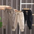 thumbnail image 6 of KYAIGUO Baby Kids Toddler Fall Winter Sweatpants joggers for Boys Girls,Thick Warm Athletic Pants Fleece Pants Elastic Waist Active Pants loose Casual Newborn Padded Trousers for 5M-5 Years, 6 of 8