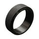 thumbnail image 5 of Guardurnaity Anillos de hombre Estilo simple Color sólido Hombre Anillo de acero de titanio Decoración de moda Accesorio Joyería Decoración Negro 21 mm 2piezas, 5 of 6