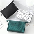 thumbnail image 3 of Pu Lingge Cosmetic Bag Storage Bag Cosmetic Storage Bag Travel Storage Bag Middle Bag Wash Bag, 3 of 3