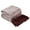 Burgandy, variant on Peppermint Home Solid Mohair Throw Blanket, 50"x 70", Grey