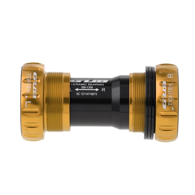 Bottom Bracket Thread Type BB68 BB91 BB89 for 24mm Crankset Golden