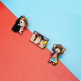 thumbnail image 3 of 5 estilos de ONE PIECE Monkey D. Broche de Luffy Chopper Nami y alfileres esmaltados, regalos de joyería de moda, insignias de solapa de dibujos animados de Anime, 3 of 4
