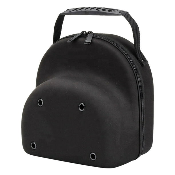 Estuche rígido de EVA para guardar gorras de béisbol, portátil, para viajes y hogar, color negro