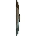 thumbnail image 4 of Ekena Millwork 25 1/4"W x 17 1/4"H x 1 3/4"P Felix Ceiling Medallion, Hand-Painted Bronze Blue Patina, 4 of 5