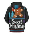 thumbnail image 3 of Christmas Style Printing Men's Women Vintage 3D Hooded Sweatshirt - All-Season Loose Fit Streetwear, 3 of 6