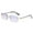 Gray, variant on Men's Gradient Brown Rimless Reading Glasses 3.50 Anti Blue Light Business Sunglasses Classic Presbyopic Glasses Rectangle Readers +3.50