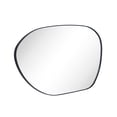 thumbnail image 3 of TEHOME Bertlinde Contemporary and Farmhouse 30 x 22" Black Metal Framed Asymmetrical Mirror Irregular Mirror, 3 of 7