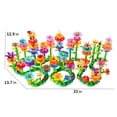 thumbnail image 2 of Juguetes de construcción de jardines de flores TEMI 224 unidades para niñas de 3 a 6 años, 2 of 8