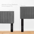 thumbnail image 7 of Modway Keira King/California King Performance Velvet Headboard in Gray, 7 of 7