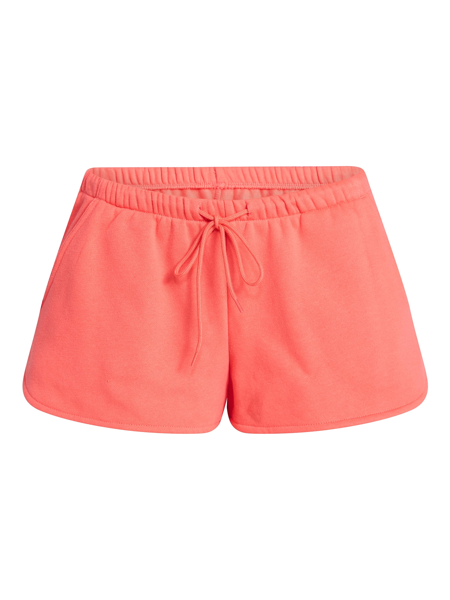 No Boundaries Fleece Dolphin Shorts, 2" Inseam, Women’s XXS-XXL