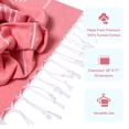 thumbnail image 3 of Casaverse Turkish Beach Towel, Turkish Bath Towel Made of 100% Cotton, Quick Dry Sand Free Beach Towels Oversized, Turkish Towels Sand Light Cloud Extra Large Beach Towel 38" x 71", Travel Beach Towel, 3 of 5