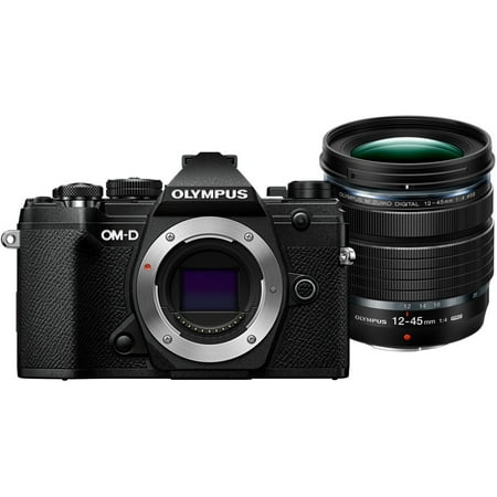 Olympus OM-D E-M5 Mark III 24.4 Megapixel Mirrorless Camera with Lens, 0.47", 1.77", Black