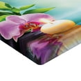 thumbnail image 2 of Ambesonne Spa Themed Fitted Sheet, Branch Tranquil Nature, Twin Size, Multicolor, 2 of 3
